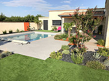 Aménagement paysager, jardin contemporain